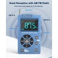 thumbnail image 2 of Radio AM FM portátil Greadio con reproductor MP3 y pantalla LCD, 2 of 6