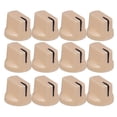 thumbnail image 1 of 12 Pcs Guitar Speed Control Top Guitar Amplifier Hat Knobs for Electric Guitar Light Yellow, 1 of 8