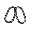 thumbnail image 4 of Unique Bargains Black Iron Electroplating Oval Buckles 10 Pack, 4 of 4