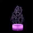 thumbnail image 1 of Lámpara decorativa de anime Night Light Deaths Notess, ilusión 3D, 1 of 3