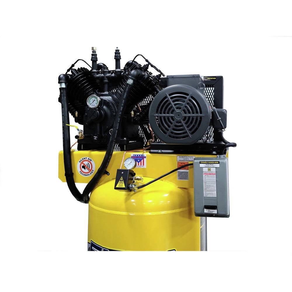 EMAX ESP10V080V3 208/230/460V 10 HP 3 PH Industrial Plus Silent Air Compressor