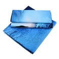 thumbnail image 2 of 3 unids Edredón de Poliéster Azul con Funda de Almohada y 2 para Cama Queen Size Zhivalor, 2 of 8