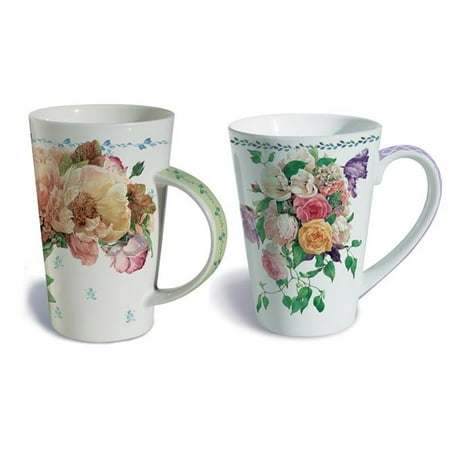 

Schneider 2 Piece Cottage in Bloom Fine Porcelain Gift Mug Set
