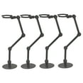 thumbnail image 5 of STRANDCHIC Black Adjustable Plastic Action Figure Display Stand for Home Collectibles 4 Pieces Set, 5 of 8