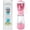 Pink, variant on 3-in-1 Water Bottle Portable Leak Proof Water Dispenser with -in Snack Storage & Bag Holder 14oz for Outdoor Walking, Hiking Travel