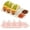 Style 02, variant on 2Pcs Reusable Silicone Taco Plate Holder With Divider Dishwasher Safe Anti Slip Taco Shell Plate for Wedding Party Picnic Family Dinner