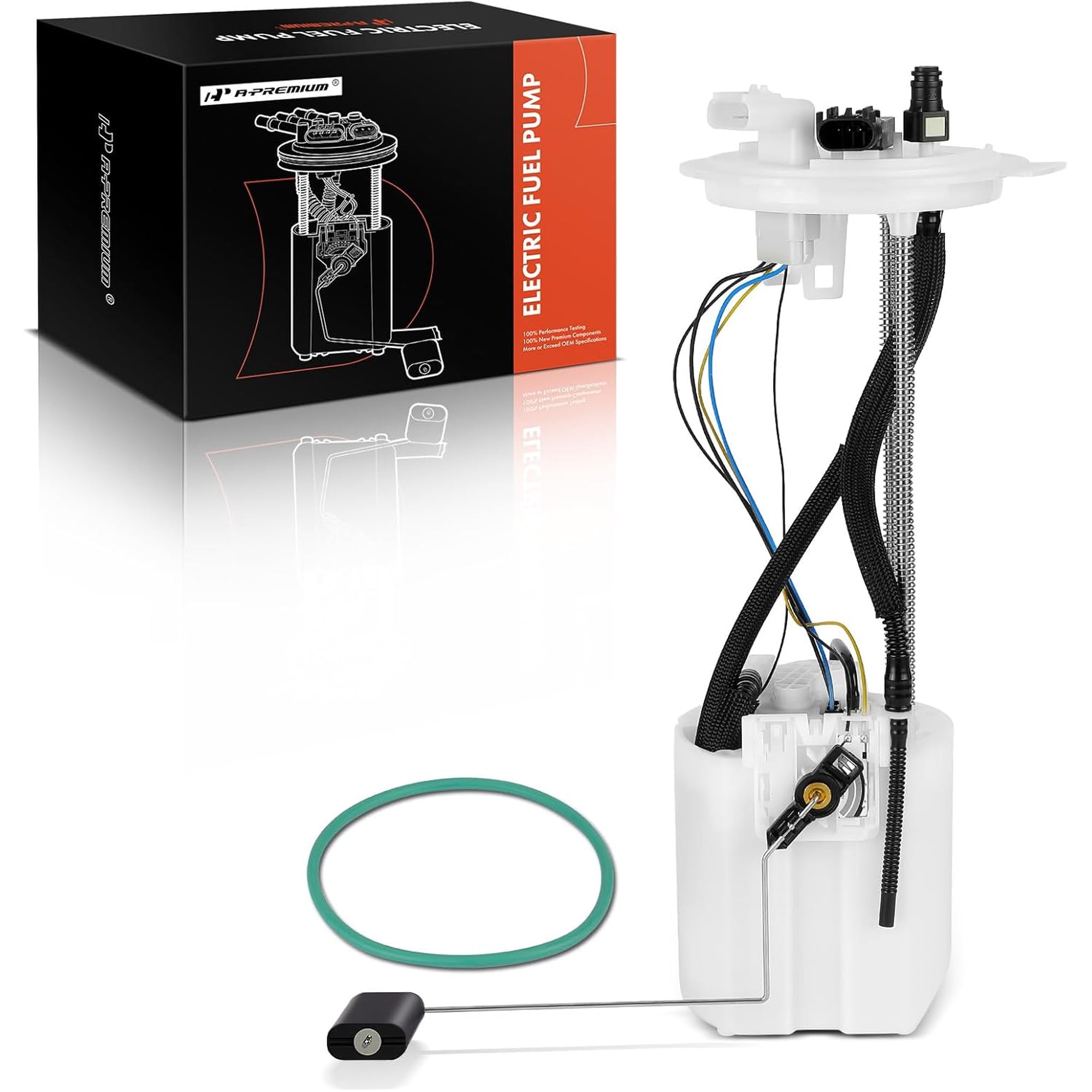 A-Premium Electric Fuel Pump Module Assembly with Pressure Sensor Compatible with Ford F-650 F-750 2021 2022 2023 2024 V8 7.3L