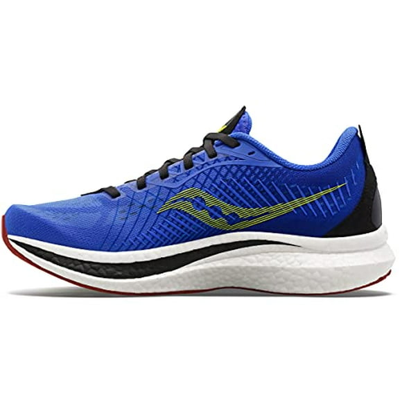 Saucony Men's Endorphin Speed Running Shoe, Blue RAZ/Acid, 12