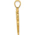 thumbnail image 2 of 14K Yellow Gold 2-D Golf Bag And Clubs Charm (9 X 29.4) Made In United States k8760, 2 of 5