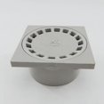 thumbnail image 1 of Desagüe de suelo de PVC, gris, 100 x 100 mm, 1 of 4