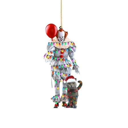 

Mortilo Christmas Pendant Horror Character Pendant LED Lamp Group Flat Pendant