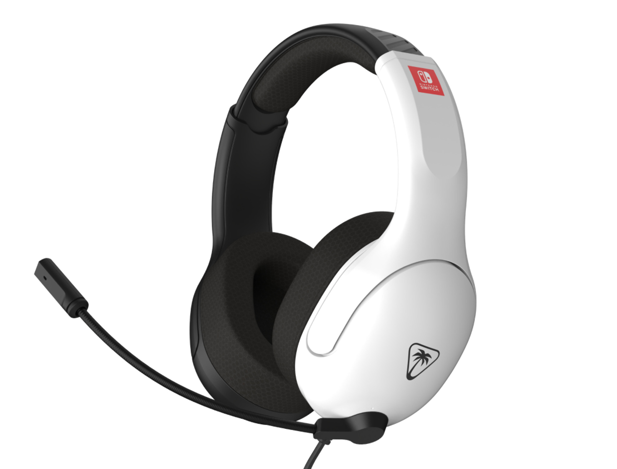 Turtle Beach Airlite Fit Wired Gaming Headset, Black & White