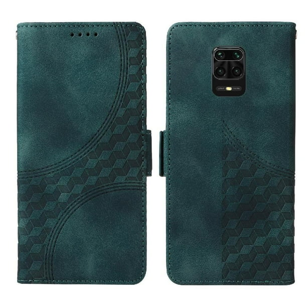 Funda GANGXUN para Xiaomi Redmi Note 9 Pro 4G con diseño acolchado elegante, cuero PU, protección total y ajuste preciso