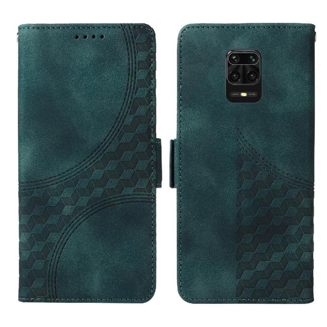 Funda GANGXUN para Xiaomi Redmi Note 9 Pro 4G con diseño acolchado elegante, cuero PU, protección total y ajuste preciso
