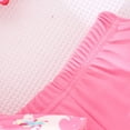 thumbnail image 4 of Toddler Girls Unicorn Outfits 2 Piece Clothing Sets Ruffle Sleeve Shirt Pink Shorts Cute Summer Short Sets 2T (867), 4 of 5