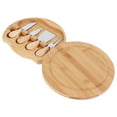 thumbnail image 4 of Cheese Knives Set, Stainless Steel, Wood Handle, Mini Cheese Cutting Board, For Home, Barbecue, Outdoor Picnics, 4 of 8