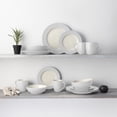 thumbnail image 3 of Noritake Colorwave White 16-Piece Rim Dinnerware Set, Service for 4, 3 of 7