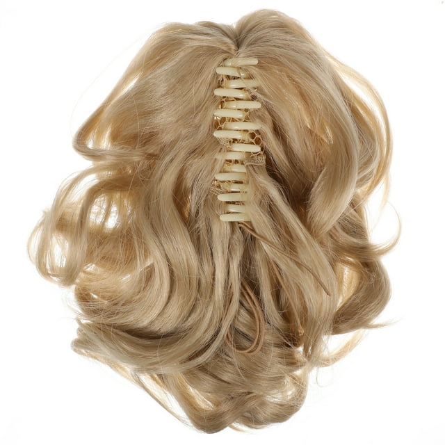 Miangastore Extension de Queue de Cheval Extensions de Cheveux Griffe Fausse Queue de Cheval Pièces de Cheveux Queues de Cheval Extensions de Cheveux Perruque Cheveux Bouclés