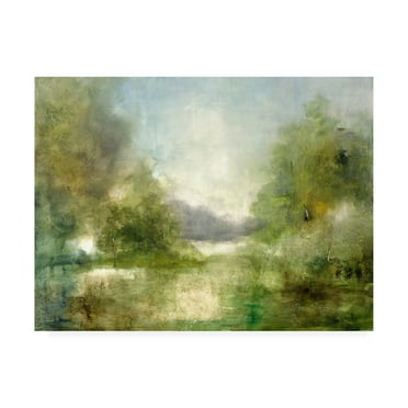 Trademark Fine Art 'Our Sunday Hike' Canvas Art by J Austin Jenning