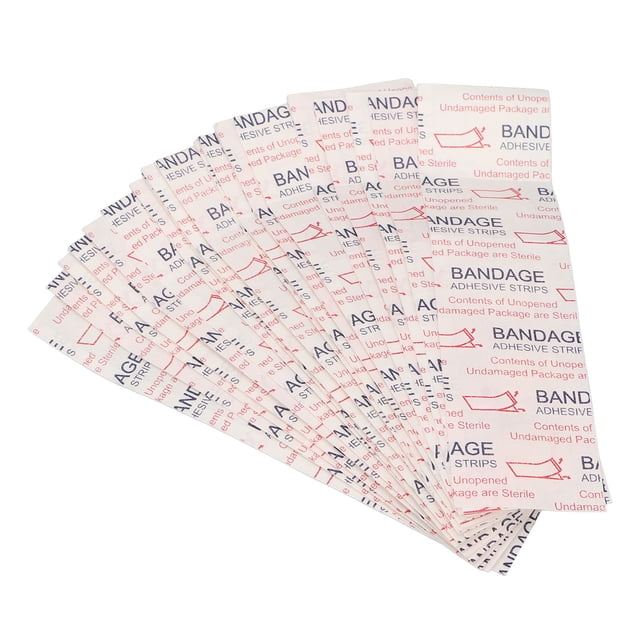Vendaje adhesivo transparente impermeable para heridas, redondo, para cortes y raspaduras menores, 22 mm, 100 unidades