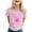 yue866-01-Pink, variant on KHONTS Breast Cancer Awareness Shirt for Women Pink Ribbon Shirts Breast Cancer Graphic Short Sleeve Tee Tops 04-Light Purple S