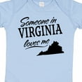 thumbnail image 4 of Inktastic Someone in Virginia Loves Me Boys or Girls Baby Bodysuit, 4 of 5