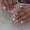 White, variant on mirlewaiy Medium Coffin Press On Nails | Black French Tip Nails with Bow & Heart Charms, False Nails for Women, 24Pcs