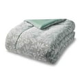 Mainstays 5Piece Sage Floral Comforter Set, King