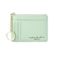 thumbnail image 1 of Card Sleeve Zipper Classify Storing Faux Leather 8 Card Compartment Women Men Change Purse Daily Use, 1 of 11