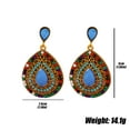 thumbnail image 6 of TIHLMK Earring for Women Occident Vintage Jewelry Bohemian Style Luxury Drop Earrings, 6 of 6