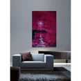thumbnail image 4 of "Fuchsia Waters" Painting Print on Wrapped Canvas, 4 of 7