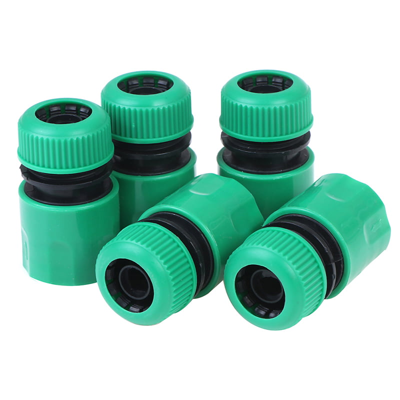 5Pcs 1/2 " Hose Joint Coupling Connector For Garden Irrigation Water ConnectJCjb 