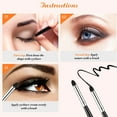 thumbnail image 3 of Brocha para sombra de ojos, juego de brochas de maquillaje profesional para mezclar delineador de ojos, juego básico de brochas para maquillaje de ojos, brocha para sombra de ojos, delineador de, 3 of 6