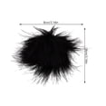 thumbnail image 2 of UPOUART 10Pcs Fluffy Pompoms for Hat Decor Artificial Wool Balls for DIY Clothing Decorations, 2 of 5