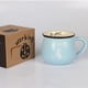 thumbnail image 5 of Toystoory Taza de agua de cerámica con patrón de animales, tazón de desayuno, vaso grande para el vientre, taza de café resistente al calor Utensilios de cocina Azul oscuro, 5 of 6