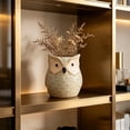 thumbnail image 6 of YiJuHui Owl Ceramic Flower Pot, Cute Succulent Planter for Small Plants, Decorative Indoor Outdoor Container, Cactus Herb Pot for Home Office Garden Decor, 6 of 6