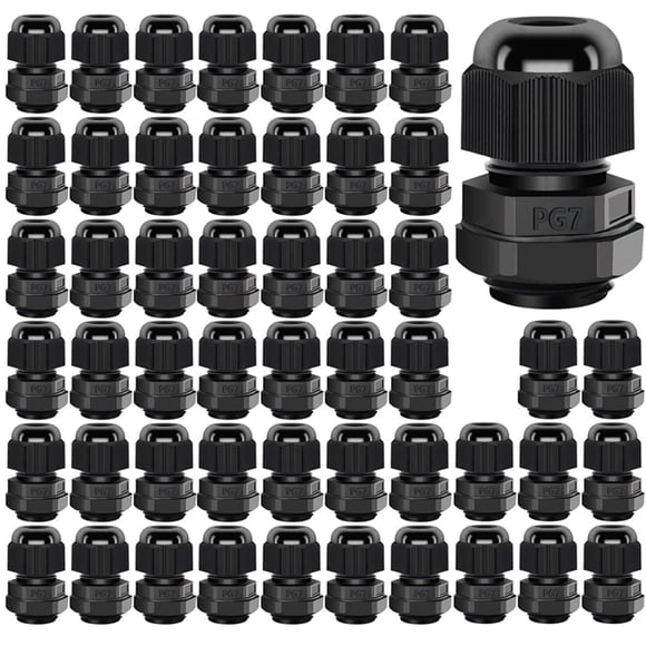 Prensaestopas Gebildet PG7 impermeable ajustable 3-6,5 mm