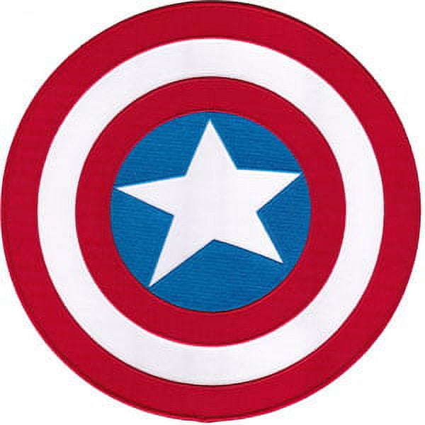 Patch - Marvel - Capitaine Amérique - Bouclier Logo Signe 7 "p-mvl-0073