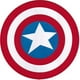 Patch - Marvel - Capitaine Amérique - Bouclier Logo Signe 7 "p-mvl-0073 – image 1 sur 1