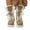 Khaki, variant on Winter Snow Boots for Women Mid Calf Winter Fleece Warm Shoes,Boots for Saving Size 5.5