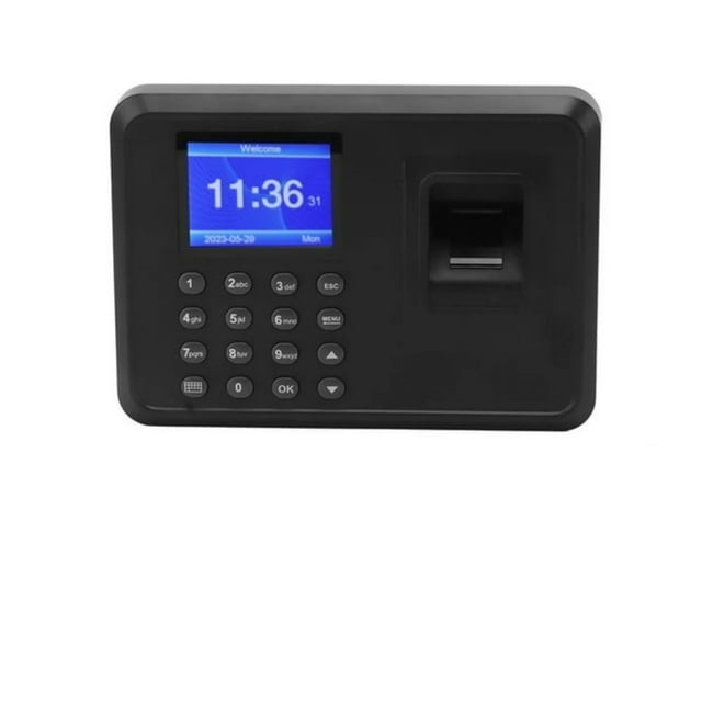 Fingerprint Time Attendance Machine Biometric Recorder Fingerprint Time Clock for Employees Business