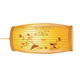 thumbnail image 2 of Lámpara de Techo Colgante Tejida, Luz Colgante de Tono de Ratán de Estilo Japonés Retro Fácil para Casas de Té, 2 of 8
