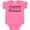 Hot Pink, variant on Inktastic Nashville Tennessee Est.1779 Boys or Girls Baby Bodysuit