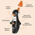 thumbnail image 4 of Pure Enrichment PureBaby Penguin Kids Ear Thermometer for Babies & Children, 4 of 7