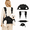 Black, variant on Pawzie Purse Pet Carrier Bag for Small Dogs and Cats, Airline Friendly Soft-Sided Puppy Sling Carrier with Breathable Mesh, Backpack and Shoulder Strap, Safety Leash, Holds Up to 5.5 kg