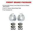 thumbnail image 4 of R1 Concepts Front Brakes and Rotors Kit |Front Brake Pads| Brake Rotors and Pads| Ceramic Brake Pads and Rotors |Hardware Kit WGWH1-40009, 4 of 5