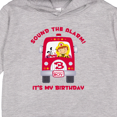 thumbnail image 3 of Inktastic Fire Truck 3rd Birthday Boy Toddler Hoodie, 3 of 4