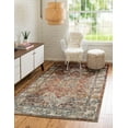 thumbnail image 3 of Unique Loom Isabella Collection Area Rug - Adjani (9' x 12' Rectangle Multi/Beige), 3 of 9