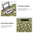 thumbnail image 3 of Fotbe Shiba Inu Dog And Flower Funda Protectora para Equipaje, Antirrayones y Resistente a la Suciedad, Compatible con Maletas de 18 a 32 Pulgadas-Large, 3 of 7