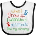 thumbnail image 3 of Inktastic Paramedic Like Mommy Boys or Girls Baby Bib, 3 of 4